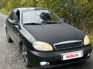 2006 Chevrolet Lanos I, чёрный, 77000 рублей, вид 4