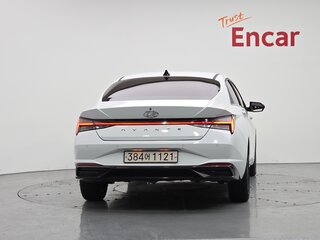 2022 Hyundai Avante VII, белый, 1370007 рублей, вид 4