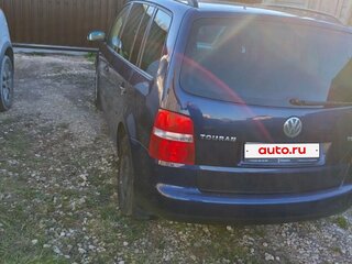 2005 Volkswagen Touran I, синий, 680000 рублей, вид 4