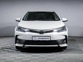 2017 Toyota Corolla XI (E160, E170, E180) Рестайлинг 1, белый, 1725000 рублей, вид 2