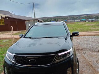 2013 Kia Sorento II Рестайлинг, чёрный, 1630000 рублей, вид 1