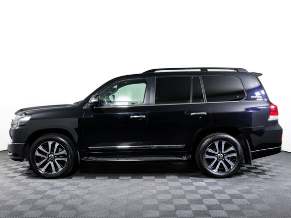 2019 Toyota Land Cruiser 200 Series Рестайлинг 2, чёрный - вид 7