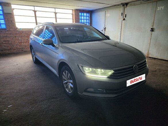 2018 Volkswagen Passat B8, серебристый - вид 12