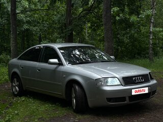 2001 Audi A6 II (C5), серебристый, 550000 рублей, вид 2
