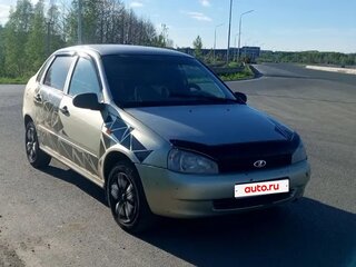 2007 Lada (ВАЗ) Kalina I, жёлтый, 149000 рублей, вид 1