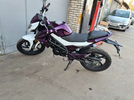 2015 CFMoto 150NK, фиолетовый, 190000 рублей, вид 1