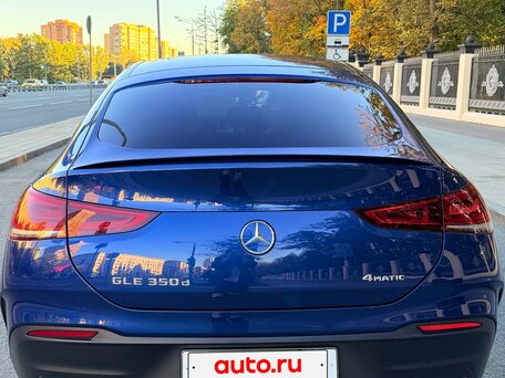 2020 Mercedes-Benz GLE Coupe 350 d II (C167), синий, 6600000 рублей, вид 4