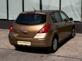 2007 Nissan Tiida I, коричневый, 459000 рублей, вид 5