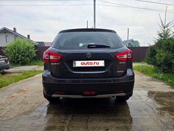 2017 Suzuki SX4 II (S-Cross) Рестайлинг, серый - вид 7