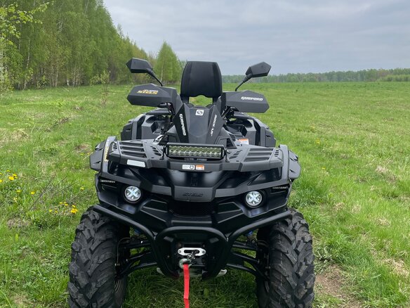 2018 Stels ATV-650 Guepard Trophy, чёрный, 690000 рублей