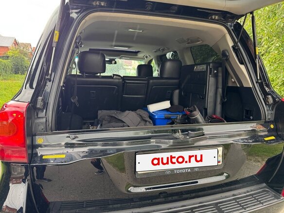 2013 Toyota Land Cruiser 200 Series Рестайлинг 1, чёрный, 3300000 рублей - вид 15