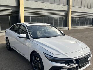2023 Hyundai Elantra N Line VII (CN7) Рестайлинг, белый, 2400000 рублей, вид 2