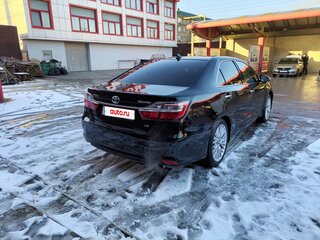 2015 Toyota Camry VII (XV50) Рестайлинг, чёрный, 1850000 рублей, вид 3