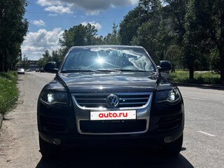 2008 Volkswagen Touareg I Рестайлинг, чёрный, 1250000 рублей, вид 3
