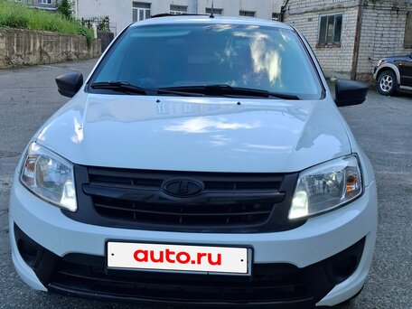 2018 Lada (ВАЗ) Granta I, белый, 565000 рублей, вид 4