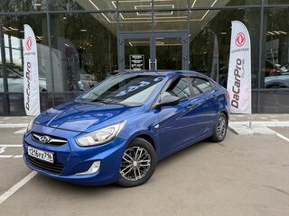 2013 Hyundai Solaris I, синий, 650000 рублей, вид 1