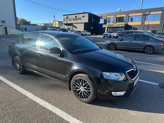 2014 Skoda Octavia III (A7), чёрный, 1100000 рублей, вид 2