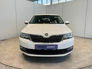2018 Skoda Rapid I Рестайлинг, белый, 1299000 рублей, вид 2