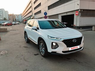 2019 Hyundai Santa Fe IV, белый, 2800000 рублей, вид 3