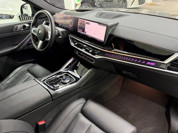 2024 BMW X6 40i III (G06) Рестайлинг, зелёный - вид 24