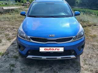 2019 Kia Rio X-Line IV, синий, 1100000 рублей, вид 1