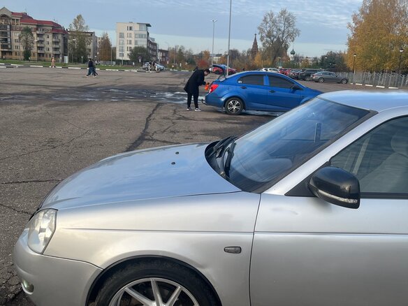 2007 Lada (ВАЗ) Priora I, серый, 355000 рублей - вид 11