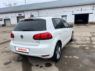 2010 Volkswagen Golf VI, белый, 612000 рублей, вид 4