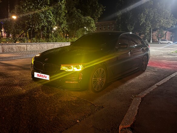 2018 BMW 5 серии 530i xDrive VII (G30/G31/G38), чёрный - вид 2
