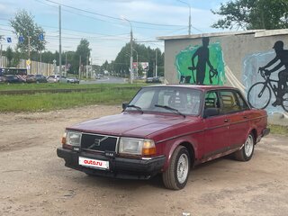 1987 Volvo 240 Series, пурпурный, 250000 рублей, вид 2