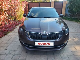 2018 Skoda Octavia III (A7) Рестайлинг, коричневый, 1650000 рублей, вид 1