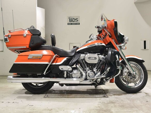 2012 Harley-Davidson Electra Glide, оранжевый, 1177000 рублей - вид 1