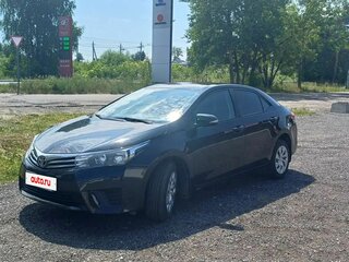 2016 Toyota Corolla XI (E160, E170, E180) Рестайлинг 1, чёрный, 1300000 рублей, вид 3