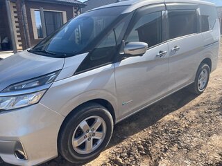 2017 Nissan Serena S-Hybrid V (C27), серебристый, 1600000 рублей, вид 3