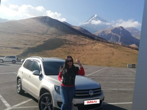 2012 Volkswagen Tiguan I Рестайлинг, серебристый, 790000 рублей - вид 1