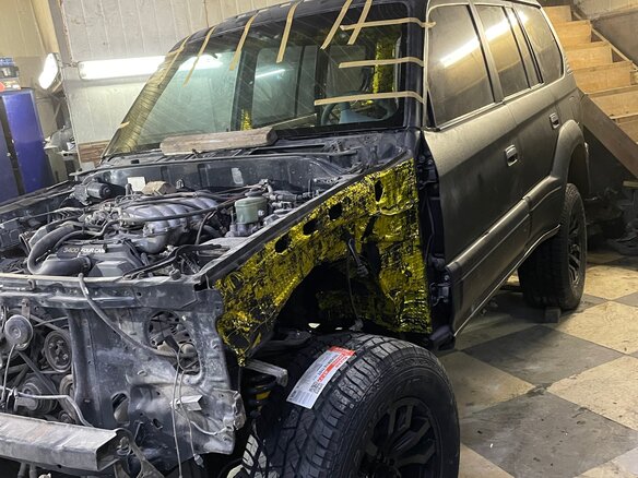 1998 Toyota Land Cruiser Prado 90 Series, чёрный, 3777777 рублей - вид 13