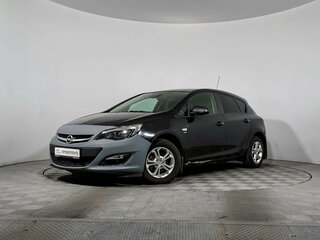 2014 Opel Astra J Рестайлинг, чёрный, 650000 рублей, вид 1