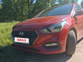 2019 Hyundai Solaris II, красный, 1460000 рублей, вид 2