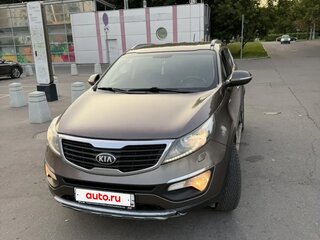 2012 Kia Sportage III, коричневый, 1130000 рублей, вид 1