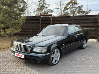1996 Mercedes-Benz S-Класс 320 III (W140) Рестайлинг, синий, 1200000 рублей, вид 1