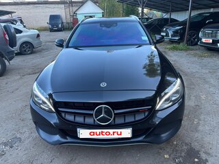 2017 Mercedes-Benz C-Класс 200 d 9G-TRONIC IV (W205), чёрный, 2200000 рублей, вид 1