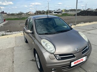 2007 Nissan Micra III (K12), бежевый, 650000 рублей, вид 2