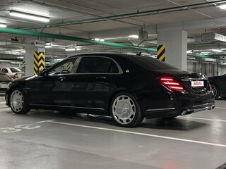 2017 Mercedes-Benz Maybach S-Класс 560 I (X222) Рестайлинг, чёрный, 7600000 рублей, вид 5