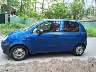 2014 Daewoo Matiz I Рестайлинг, синий, 159999 рублей, вид 5