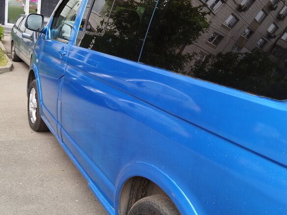 2012 Volkswagen Transporter T5 Рестайлинг, голубой - вид 13