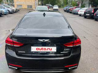 2017 Genesis G80 I, чёрный, 2180000 рублей, вид 4