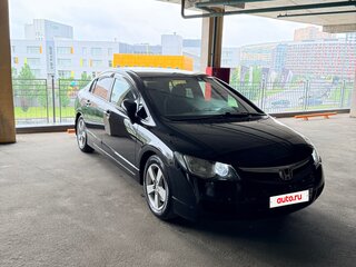 2008 Honda Civic VIII, чёрный, 750000 рублей, вид 3