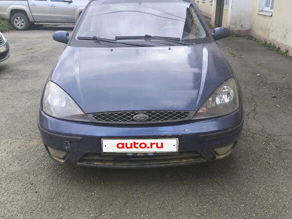 2003 Ford Focus I Рестайлинг, синий, 210000 рублей - вид 1