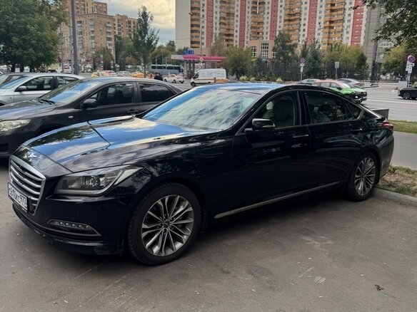 2014 Hyundai Genesis II, чёрный - вид 6