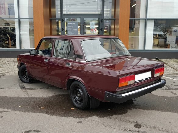 2008 Lada (ВАЗ) 2107, пурпурный, 175000 рублей - вид 6