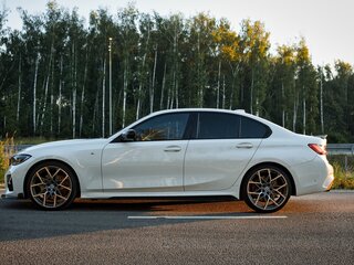 2019 BMW 3 серии 330d VII (G2x), белый, 4380000 рублей, вид 3